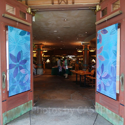 ロストワールドレストランの入り口／USJ