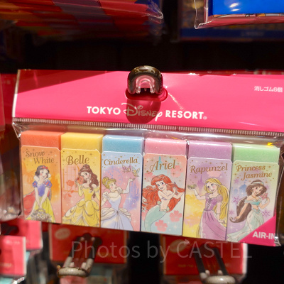 消しゴムセット：ディズニープリンセス