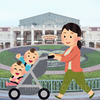 子連れディズニーの必需品