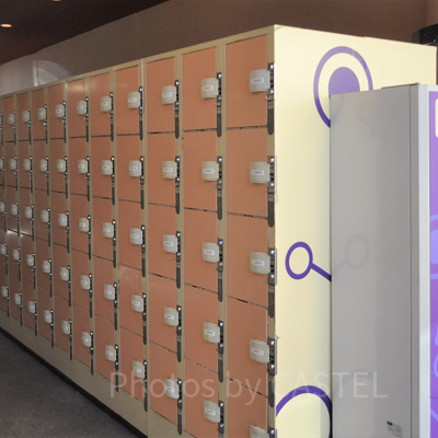 スペースファンタジーザライドの専用コインロッカー