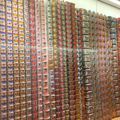 カップヌードルミュージアムの展示