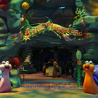 リトルマーメイドの世界を体験できる