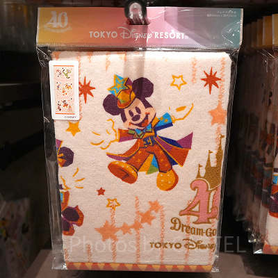 フェイスタオル（ディズニー40周年グッズ）