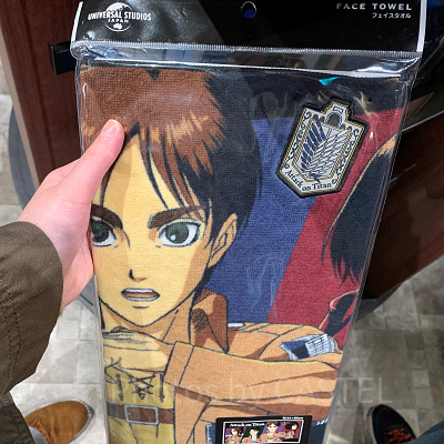 フェイスタオル〔USJ×進撃の巨人〕
