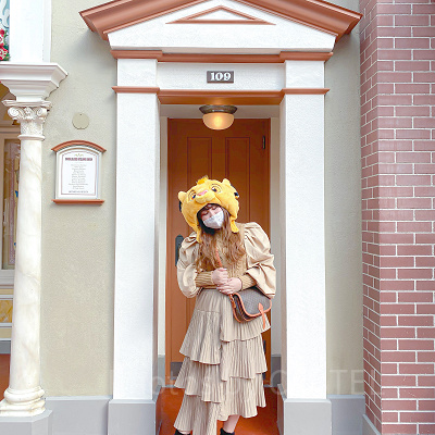 ファンキャップ×ワンピースコーデ