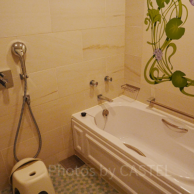 ファンタジーシャトーの客室のお風呂