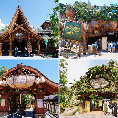 ファンタジースプリングスのアトラクション