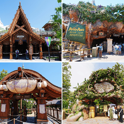 ファンタジースプリングスのアトラクション