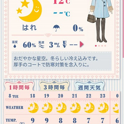おしゃれ天気