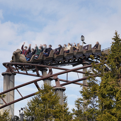 ハリーポッターエリアのフライト・オブ・ザ・ヒッポグリフ