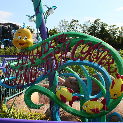 東京ディズニーシーの「フランダーのフライングフィッシュコースター」