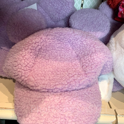 もこもこミッキーキャップ（パープル）