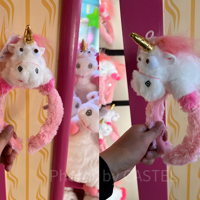 フラッフィのぬいぐるみ付きカチューシャ