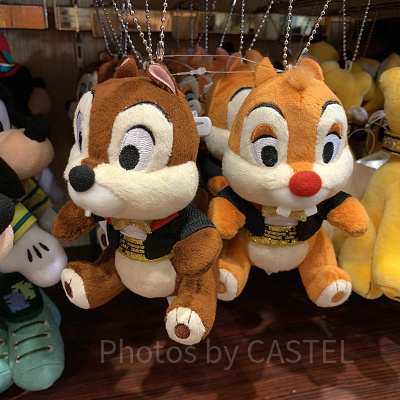 フォレストシアターグッズ：チップ&デールぬいぐるみバッジ