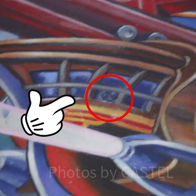 未来の電車の窓にも隠れミッキー