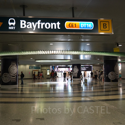 ガーデンズバイザベイ：ベイフロント駅