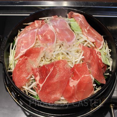 マザー牧場名物のジンギスカン