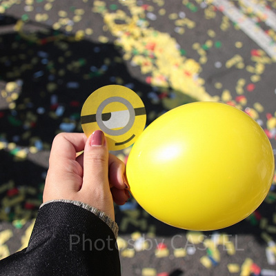 ミニオンの紙ふぶきをGET★