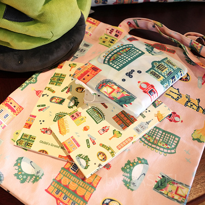 ジブリパークオリジナルテキスタイルのグッズ