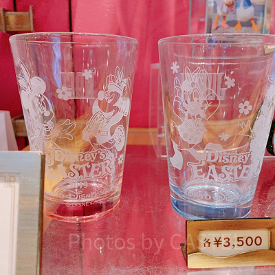 グラス（ミッキー＆ミニー）