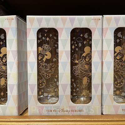 グラスセット（ディズニー40周年グランドフィナーレグッズ）