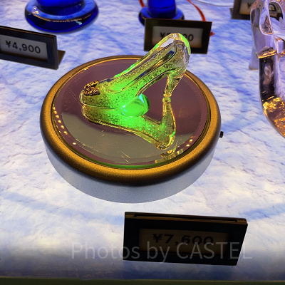 ガラスの靴（蝶付き／小）