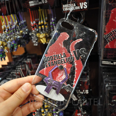 ゴジラ対エヴァンゲリオンスマートフォンケース＆リング