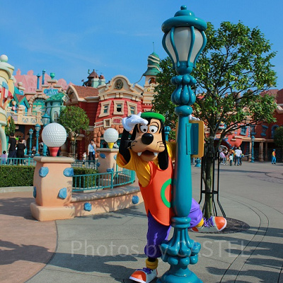 『グーフィーのたいこ腹』