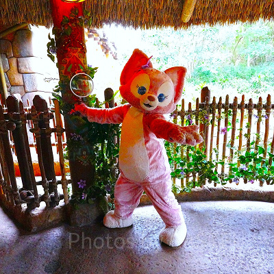 上海ディズニーランド：リーナベルとのグリーティング