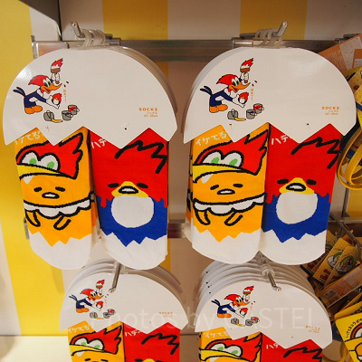 ぐでたま＆ウッドペッカー靴下