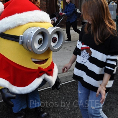 ゲストとミニオン/ミニオン・スーパー・グリーティング（クリスマスバージョン）