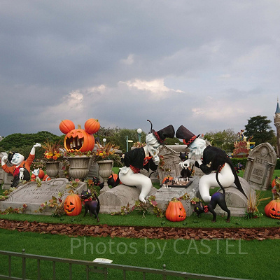 ハロウィーンのデコレーション（過去開催時）