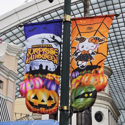 ハロウィンのフラッグ