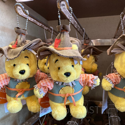 ハロウィーンプーさんぬいぐるみバッジ