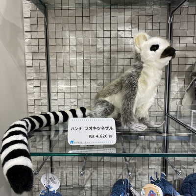 ハンサ　ワオキツネザルぬいぐるみ