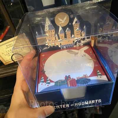 USJハリーポッター2024-2025冬グッズ：ボックスメモ