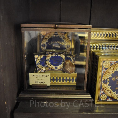 ハリーポッターの蛙チョコレート缶パッケージ