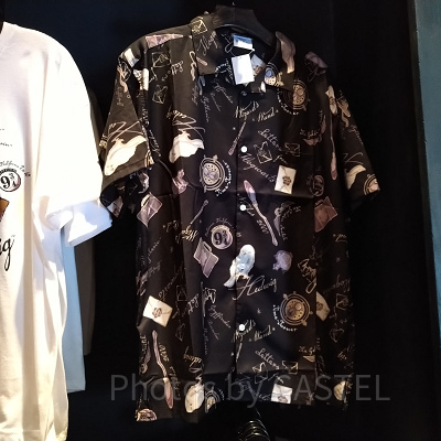 ハリポタアイテム総柄シャツ