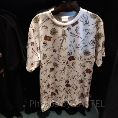ハリポタアイテム総柄Tシャツ
