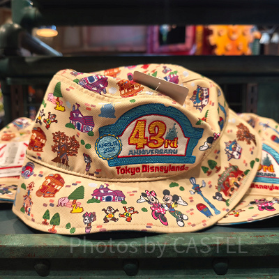ハット(ディズニーランド43周年グッズ)