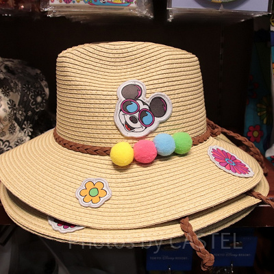 ワッペン付きハット