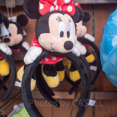 ぬいぐるみ付きカチューシャ