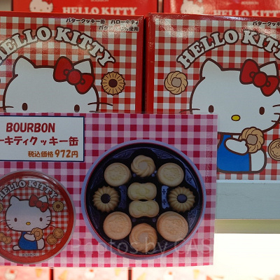 ハローキティクッキー缶