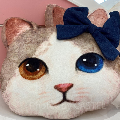 ハローキティリアル猫クッション