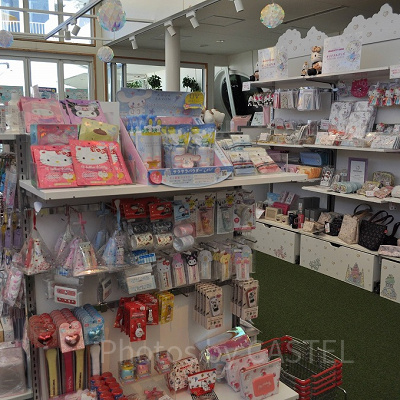 ハローキティスマイルのグッズショップ
