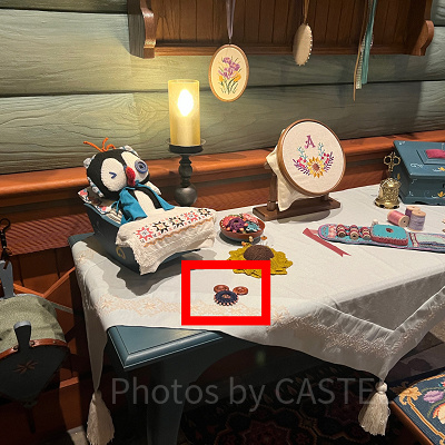 隠れミッキー〔アナとエルサのフローズンジャーニー〕