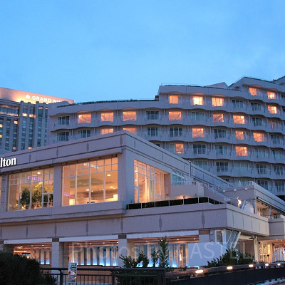 夕刻のヒルトン東京お台場