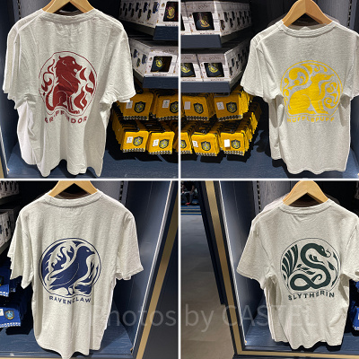 ホグワーツ4寮のTシャツ