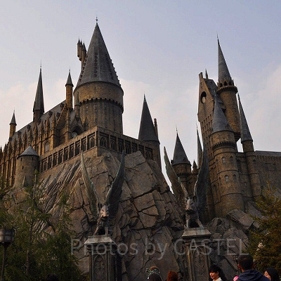 USJ・ハリーポッターエリアのホグワーツ城