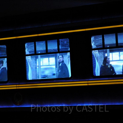 映画『ハリー・ポッター』で登場するホグワーツ急行／USJ新ナイトパレード